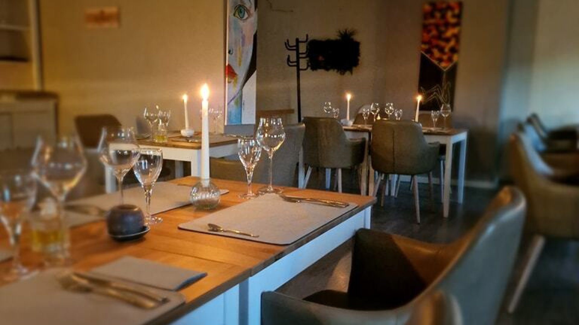 Soirée aux chandelles